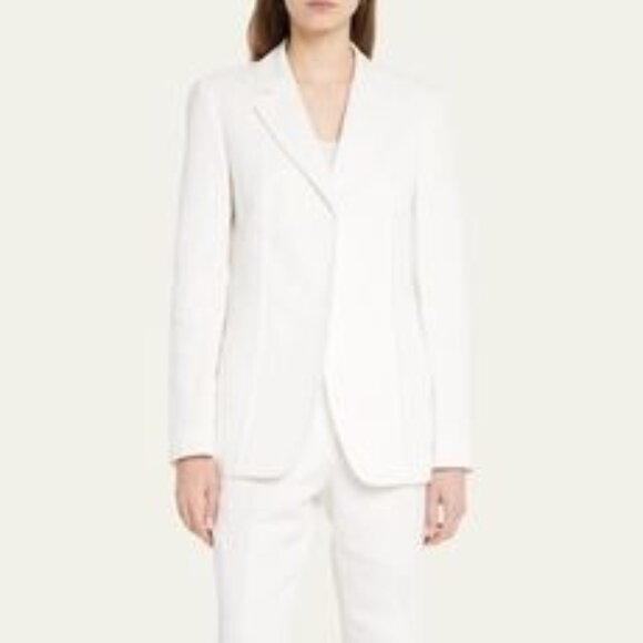 Lafayette 148 Darted Single-Button Blazer SS23 New Sample Originally $1498 - Picture 2 of 8